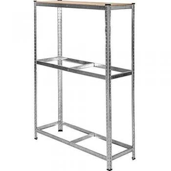 TecTake Estante para neumáticos de Coches Ruedas almacenaje Garaje talleres Soporte 180x120x40cm