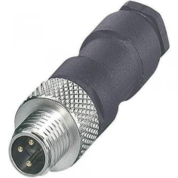 SACC-M 8MS-4CON-M-SW - Circular connector for field assembly, M8, Screw Connection, Phoenix Contact 1501265