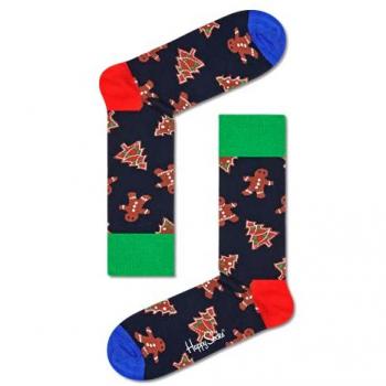 Calcetines Crew de Jengibre en Color Marino - Happy Socks, Talla 41-46