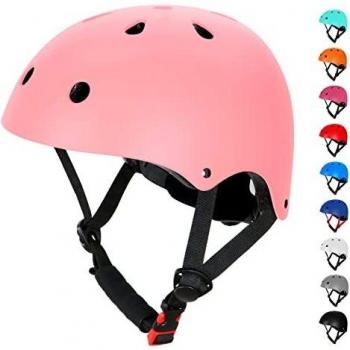 Casco de Bicicleta para niños, Casco de Seguridad para niños pequeños antichoque para Deportes múltiples, patineta de Ciclismo, patineta, Ajustable Desde niños pequeños hasta jóvenes con 3 tamaños