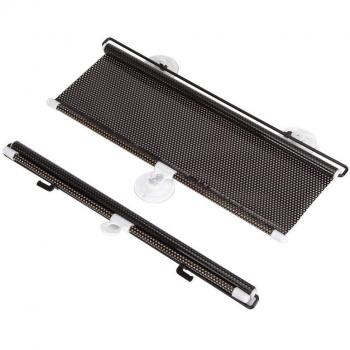 Eximtrade Auto Coche Retractable Parasole Quitasol Rodillo Cubierta Deflector Parabrisas Ventana Parasol Calor UV Rayos Reflector Proteccion para Coche Camión SUV