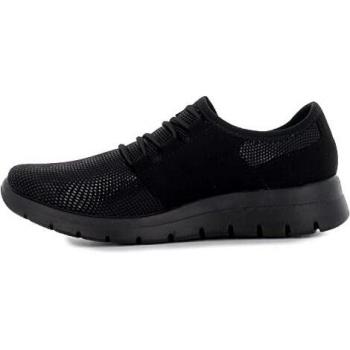 Fly Flot Zapato Negro Cordones elásticos cuña Mujer para: Mujer Color: Negro Talla: 40