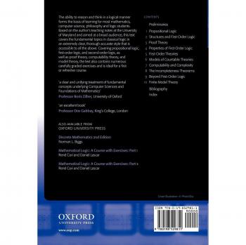 Introductory Logic: Model Theory, Proof Theory, Computability & Complexity Textbook