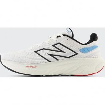 Zapatillas de running New Balance Fresh Foam X 1080 V13 para hombre - Blanco y azul pastel - Talla 40.5