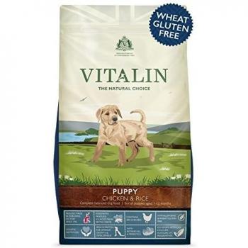 Vitalin Natural Puppy Chicken & Rice 2kg, Transparent