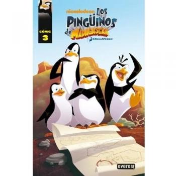 Los Pingüinos de Madagascar. Cómic 3