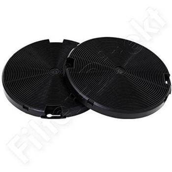 Filtro de carbón activo (2 uds.) compatible con Franke y Mepamsa 112.0067.942