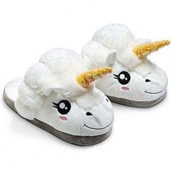 Zapatillas de felpa Unicornio