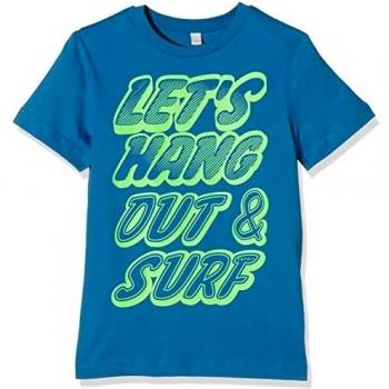 ESPRIT Hang out TS-Camiseta Niños, color Azul