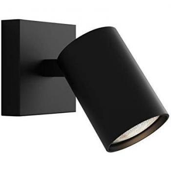Foco de Techo Individual Ascoli Negro Mate GU10