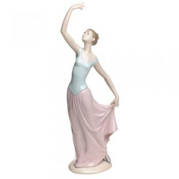 NAO Figura Bailarina con Aplausos. Bailarina de Porcelana