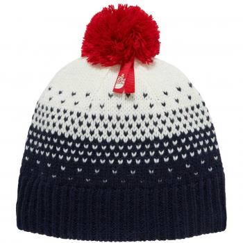 The North Face Youth Pom Pom Beanie - Gorro para niño, color azul, talla M