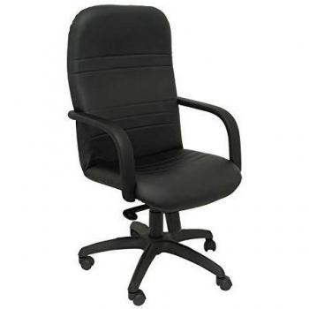 Piqueras Y Crespo 100DBPIELNE - Sillón de dirección basculante, Negro