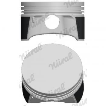 Pistón NÜRAL 87-141207-00 para Biela trapecial OPEL Vectra B Berlina, CC, Astra H GTC