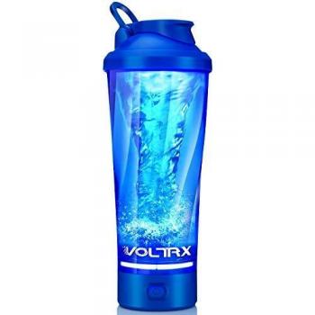 VOLTRX mezclador de proteinas eléctrica, Hecho con Tritan - Sin BPA - Vaso shaker portable vortex de 24oz