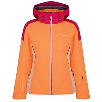 Dare 2b Contrive - Chaqueta para mujer, Mujer, Abrigo de vestir, DWP385 4WF20L, OrnBst/PkFus, FR : 3XL
