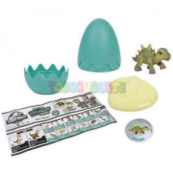 Jurassic World Captivz Hatchling Dinos Colección Especial con Huevo Slime
