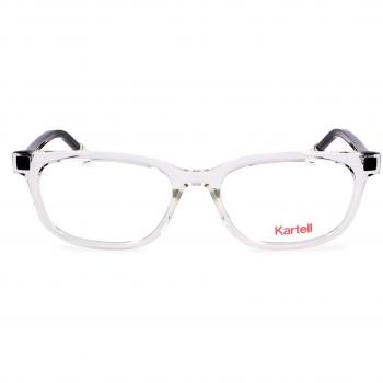Kartell KL017V 01 Men's Eyeglasses Clear Size 53 - Frame Only, Blue Light Block Available