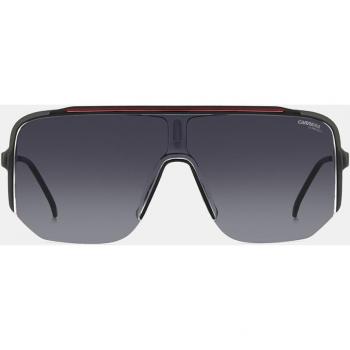 Carrera Sporty Sunglasses Black Red Dark Grey Unisex ONE SIZE