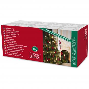 Konstsmide 2336-550 - Guirnalda de luces para árbol de Navidad