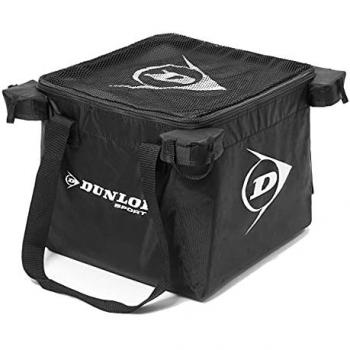 Carro de Enseñanza Plegable Dunlop 144 Pelotas - Negro