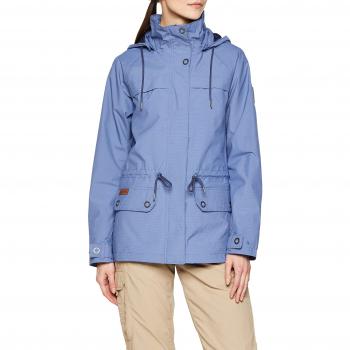 Columbia Mujer Chaqueta de invierno, Remoteness Jacket, Nailon, Azul