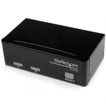 StarTech.com 2 Port Professional USB KVM Switch Kit with Cables (SV231USBGB)
