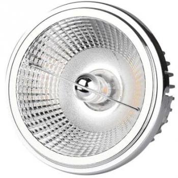 Faretto LED AR111 20W con Reflectores Intercambiables (20°-40°) Color Plata 4000K