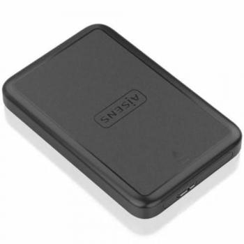 Caja Externa Aisens 2.5 SATA a USB 3.0/USB 3.1 Gen1, 9.5mm, Negra ASE-2519B