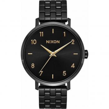 Nixon Arrow Women's Dress Watch Black/Gold