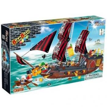 Banbao - Barco pirata 850 piezas construcciones bambao