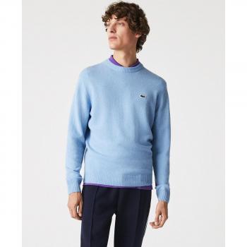 Jersey de lana Lacoste con cuello redondo para hombre