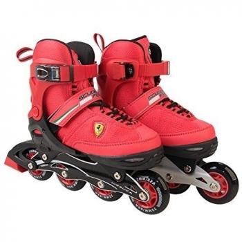Ferrari Skate Inline Juego fk16 Rojo Rojo Talla:115 cm