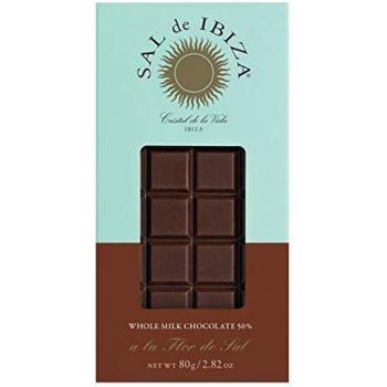 Sal de Ibiza, Barrita grande de chocolate - 80 gr.