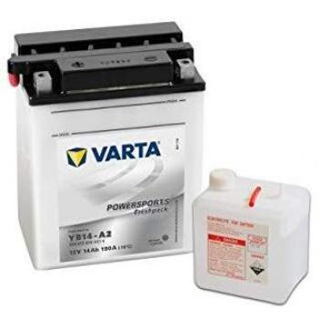 Batería de Motocicleta VARTA Freshpack 14 Ah, 12 V, YB14-A2
