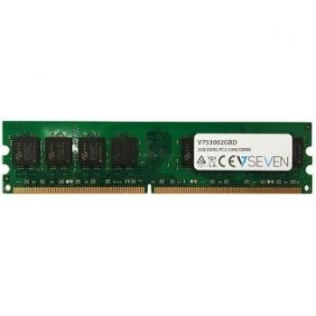V7 V753002GBD V7 2GB DDR2 PC2-5300 667Mhz DIMM Desktop módulo de memoria - V753002GBD