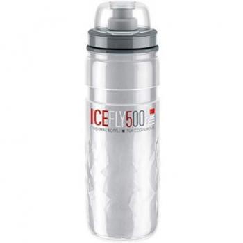 Bidón ELITE Fly Ice Transparente, 500 ml