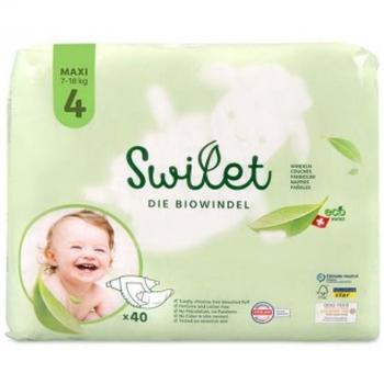 Pañales Ecológicos Swilet Talla 4 Maxi