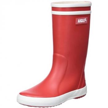 Aigle Lolly Pop 2 Kids Rain Boots Red/White