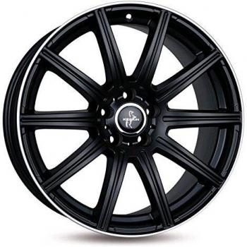 Llantas de Aleación KESKIN KT16 8.5Jx19 Negro Mate Pulido 5x112 ET30