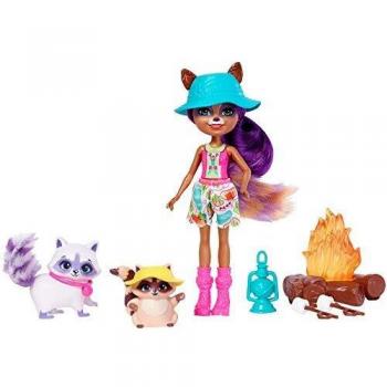 Enchantimals Muñeca con accesorios vámonos de acampada