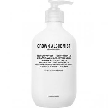 Grown Alchemist Colour Protect Conditioner 0.3 with Aspartic Amino Acid and Hydrolyzed Quinoa Protein, 500 ml