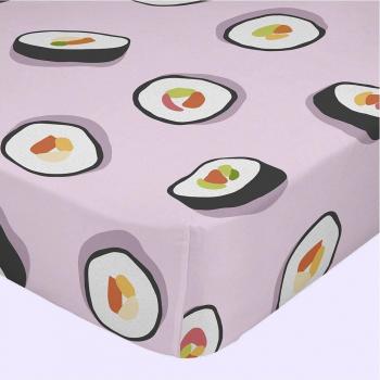 Sábana Bajera HappyFriday AWARE Multicolor 180 x 200 x 32 cm Sushi