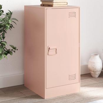 Aparador Rosa de acero 34,5x39x73 cm