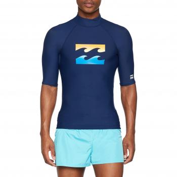 BILLABONG Team Wave SS Lycra Hombre, Hombre, Color Azul Marino, tamaño FR : S