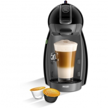 Cafetera de Cápsulas De'Longhi EDG200.B Piccolo Dolce Gusto en Acero Inoxidable, 15 Bar, Color Negro