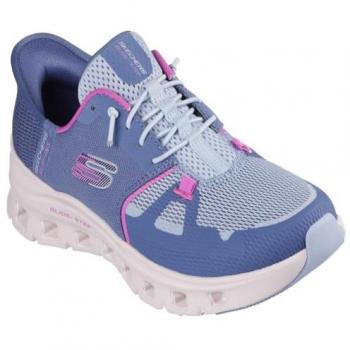 Skechers Women's Glide-Step Pro Sneakers - Blue, Casual Lace-Up, EU Size 36
