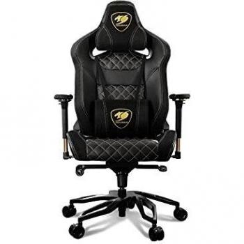 COUGAR Silla para Videojuegos, Negro/Naranja, tamaño