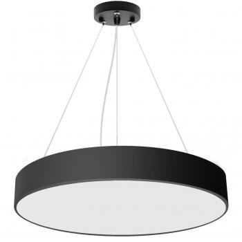LEDBOX Luminaria colgante Ø600mm 50W negro blanco cálido