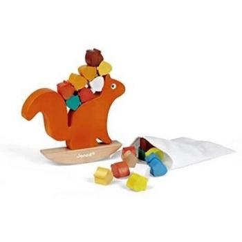 Janod - Nutty Balance, juguete para apilar con balancín